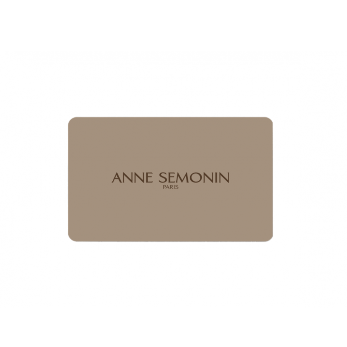 CARTE CADEAU GIFT CARD ANNE SEMONIN